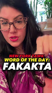 FAKAKTA! #wordoftheday #newyorktawk #italianmom #elysedelucci #words #...
