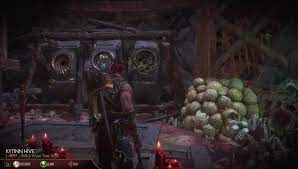 One of the three key items needed to unlock the elder god puzzle in the kytinn hive past the dragon's door in the mountain pass location: Mk11 Kytinn Hive Wheel Lever Puzzle Solution How To Get 3 Key Items