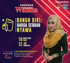 Kkm Portal Myhealth En Twitter Bunuh Diri Harga Sebuah Nyawa Saksikan Dalam Mingguan Wanita Esok Pada Pukul 12 00 Tengah Hari Bersama Dr Nurashikin Ibrahim Dari Bahagian Kawalan Penyakit Kkm Di Astro