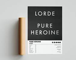 The royals hitmaker has opened up on the cover for her upcoming third studio album, which is taken from the ground and shows. Lorde Album Cover Etsy