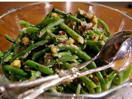 Green Beans In Hazelnuts And Creme Fraiche Creme Fraiche Recipes Green Beans Food Network Recipes