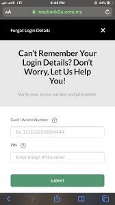 Cara reset password maybank2u lopa password ?? What Should I Do If Suddenly Maybank Say Forgot Password Yatie Owner
