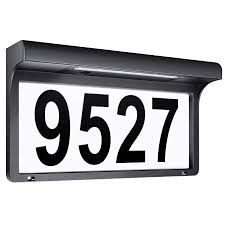 Mailbox numbers can fade over time, but a mailbox plaque number will stay clean and readable for years without potential sun fading. Pin On Flip