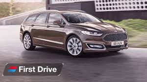 Facelifted ford mondeo reveals a new diesel engine and hybrid estate version. Ford Vignale Estate Mondeo First Drive Review Youtube