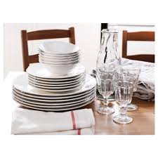 Fresh Home Furnishing Ideas And Affordable Furniture Ikea Arv White Dinnerware Set Ikea