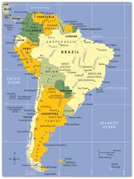 The tropic of capricorn runs through 10 countries: South America