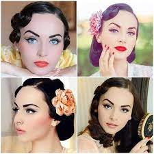 Vintage Makeup Vintage Makeup Looks Vintage Makeup Hair Makeup