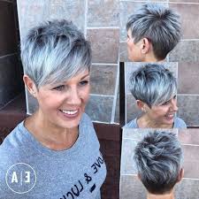 For the older ladies, we have great 14 short hairstyles for gray hair. Short Grey Hair Short Pixie Haircuts 2020 Novocom Top
