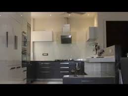 Cabinet decorative end panel in shaker white. Grey And White Acrylic Modular Kitchen Design By Ideas Kitchens Youtube