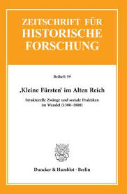 Libro Kleine Fursten Im Alten Reich: Strukturelle Zwange Und Soziale  Praktiken Im Wandel (1300-1800) De Hecht, Michael ; Auge, Oliver