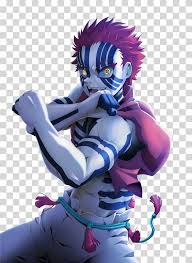Akaza, Upper Moon Three, demon slayer, Kimetsu no Yaiba, transparent PNG  image – PNG Download