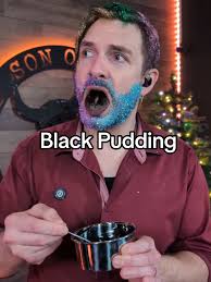 Husband's Hilarious Reaction to Black Pudding