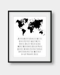The international phonetic association inaugurated and furthered the use of the international phonetic alphabet, a system of writing using letters and. 60 Off Phonetic Alphabet World Map Print Nato Phonetic Etsy Alphabet Print Alphabet Poster Phonetic Alphabet