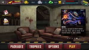 Con la propagación de virus, los zombis se encuentran dispersos . Zombie Frontier 3 Sniper Fps Para Android Descargar