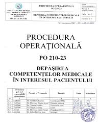 Cerere eliberare adeverință cod parafă medic. Po 210 23 DepÄƒsirea CompetenÅ£elor Medicale In Interesul Pacientului Ed I Rev 0