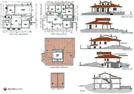 Progetti case su due piani case piantine e planimetrie di. Proprieta Familiare Progetto Abitazione Unifamiliare Dwg