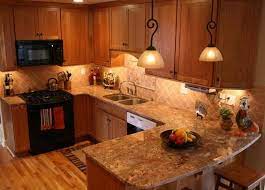 Here are 25 beautiful granite countertops ideas and designs: Not Enough Color Tuscan Kitchen Kitchen Cabinets And Granite Oak Kitchen