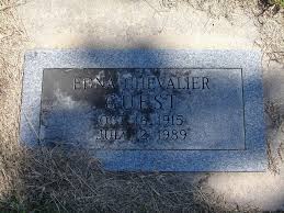 Edna “Dottie” Chevalier Guest (1915-1989)