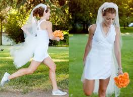 Oiselle Runaway Bride Running Wedding Dress Cool Or Not Wedding Running Runaway Bride Bride