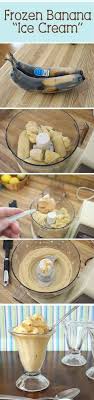Frozen Banana Ice Cream Glace Recettes Et Cuisines