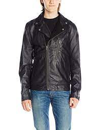 Volcom Men S Kick Down Leather Jacket Leather Jacket Jackets Fashion