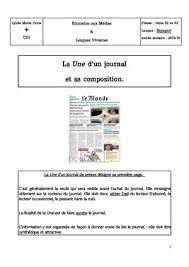Maybe you would like to learn more about one of these? Calameo Les Composantes D Un Journal Francais Espanol