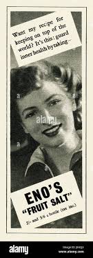 Enos fruit salt hi-res stock photography and images