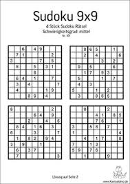 Es gibt mehrere duzend lösungsstrategien. Sudoku Vorlagen Mittel Zum Ausdrucken Raetseldino De Ratsel Zum Ausdrucken Sudoku Sudoku Ratsel