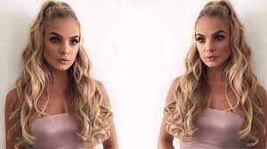 This will show where they have been applied. Tutorial Ariana Style Half Pony With Lullabellz Hair Extensions Youtube