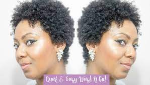 Let me know how it turns out, forward pictures to: Quick And Easy Wash N Go Natural Hair Styles Tapered Natural Hair Wash N Go