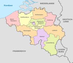 La région wallonne et la région flamande sont divisées chacune en cinq provinces. Provinces De Belgique