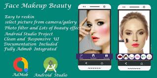 face beauty makeup android studio