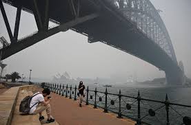 Sydney is the capital city of the state of new south wales, and the most populous city in australia and oceania. Buschbrande In Australien Sydney Versinkt Im Rauch Panorama Stuttgarter Nachrichten