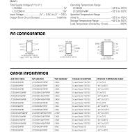 ABSOLUTE MAXIMUM RATINGS. (Note 1). PIN CONFIGURATION. ORDER ...