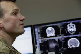 U.S. Air Force Maj. Jonathan Forbes, a neurosurgeon