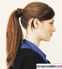 Exaggerated Trend Horse Tail Hair Model Ponytail Hairstyles Ponytail Hairstyles Easy Womens Hairstyles