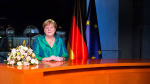 German chancellor angela merkel, and italian prime minister mario draghi. Merkel S New Year S Speech Calls For Action On Climate And Tolerance The New York Times