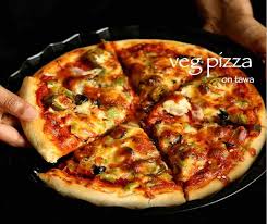 Tawa Pizza Recipe Veg Pizza On Tawa Without Yeast Pizza Without Oven Recipe Pizza Recipes Homemade Veg Pizza Veg Pizza Recipe