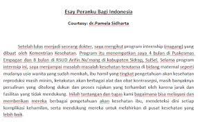 Contoh essay tentang pendidikan, ekonomi, bahasa inggris, terbaik, lpdp, tentang diri sendiri, ilmiah, essay beasiswa dan contoh lainnya. Dokter Avis Tips Membuat Essay Lpdp Khusus Ppds