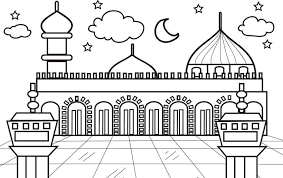 Lambang garuda pancasila dirancang seorang sultan. 85 Gambar Hitam Putih Masjid Gambar Pixabay