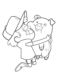 You can now print this beautiful gravity falls dipper mabel walk coloring page or color online for free. Gravity Falls Coloring Pages Best Coloring Pages For Kids