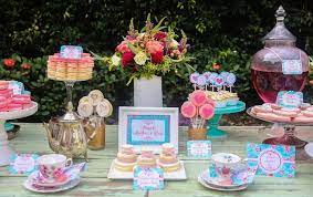 Mother S Day Afternoon Tea Party Dessert Table Tea Party Dessert Table Tea Party Desserts Mother S Day Afternoon Tea