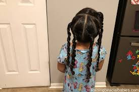 The final result is defined coils that control the texture. Cute Biracial Hairstyle How To Do A Two Strand Twist