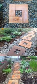 A diy pathway made of stone pavers is a great way to save your lawn from being trampled and compacted by foot traffic. 30 Creative Pathway Walkway Ideas For Your Garden Designs Hative