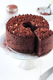 Angel Cake Au Chocolat Www Puregourmandise Com Cake Chocolat Gateau Chocolat Original Recette Angel Cake