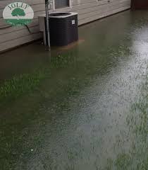 This solution is more effective at preventing backyard flooding than a french drain or a dry well, but it is also more expensive. April May Showers Flood Your Yard A French Drain Fixes It Jolly Lawncare