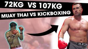 72kg muay thai legend vs 107 kg