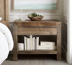 Hensley Reclaimed Wood Nightstand Potterybarn Reclaimed Wood Nightstand Wood Nightstand Nightstand Decor