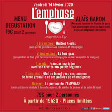 Auberge de la vieille tour **** a l'auberge de la vieille tour, il règne un parfum d'élégance et de bien être : L Emphase Saint Valentin L Emphase Chessy Vendredi 14 Fevrier 2020 A 19 30 Placeminute Com