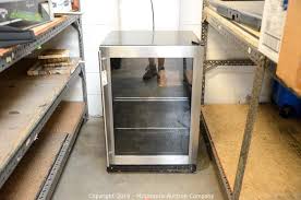 To reduce vibrations as much as possible, go for thermoelectric cooling. Mclemore Auction Company Auction Surplus Assets And Equipment From Mclemore Auction Company Llc Item Vissani Stainless Steel Built In Wine Beverage Cooler Model Mcbc58dst
